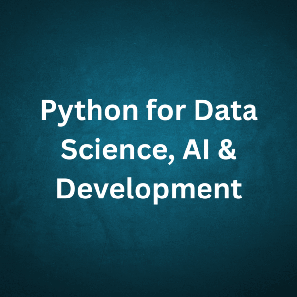 Python for Data Science, AI & Development